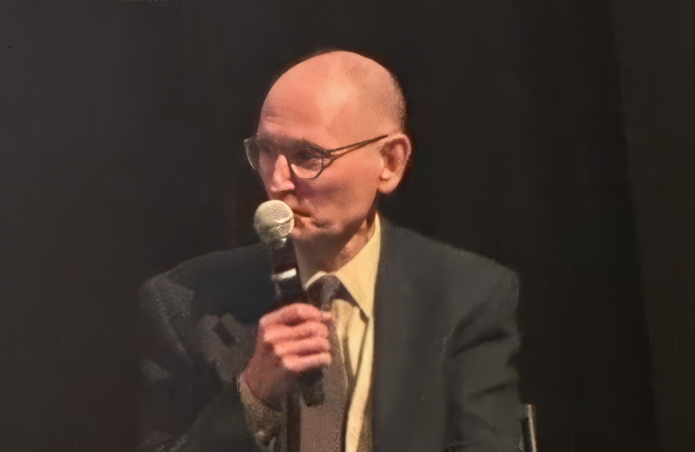 Profile of John Henry Hanson of Indiana University at an AFAvH film screening.