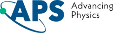 Logo of the American Physical Society (APS).