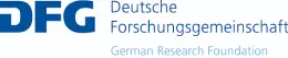 Logo of the Deutsche Forschungsgemeinschaft (DFG), a major research funding organization in Germany.