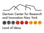 Logo of the German Center for Research and Innovation, New York.