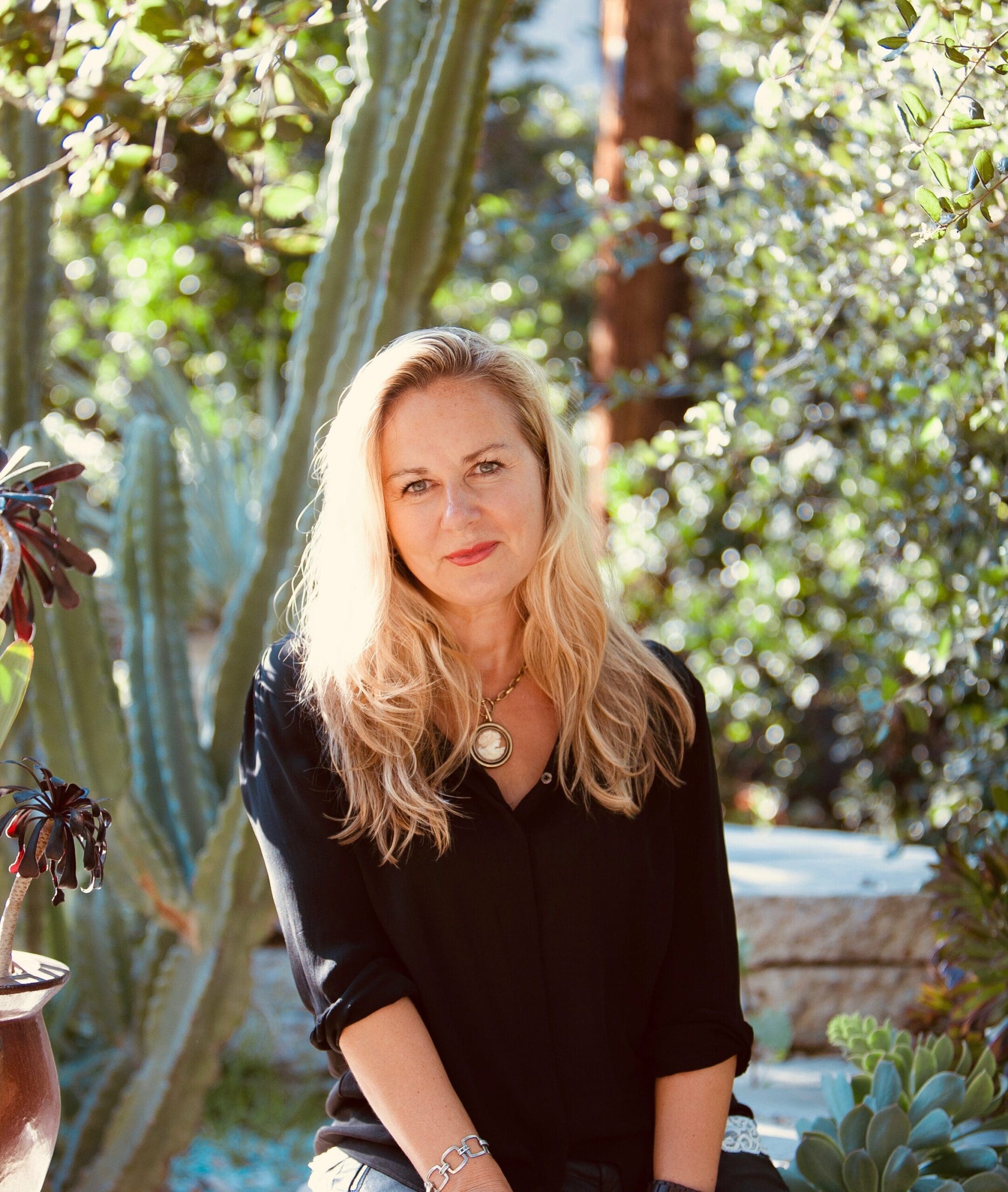 Photo of Sandra Rebok, taken in June 2024, highlighting her academic work.